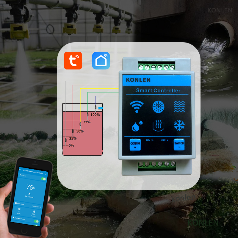 KONLEN Tuya Water Level Sensor – Home Automation Technology recenzja i cena