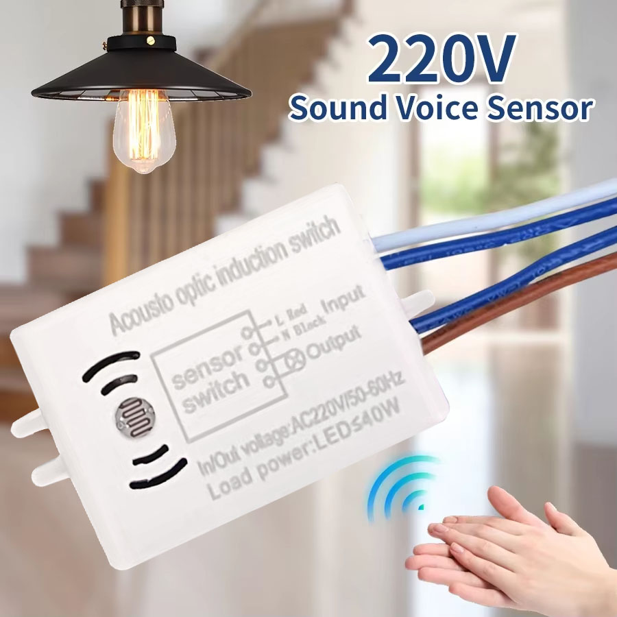 Sound Voice Sensor Switch Smar – Home Automation Industry recenzja i cena
