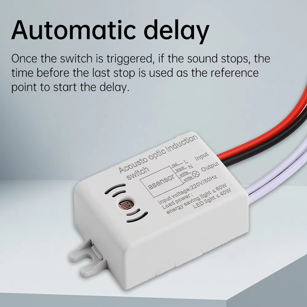 Sound Voice Sensor Switch Smar – Home Automation Industry recenzja i cena