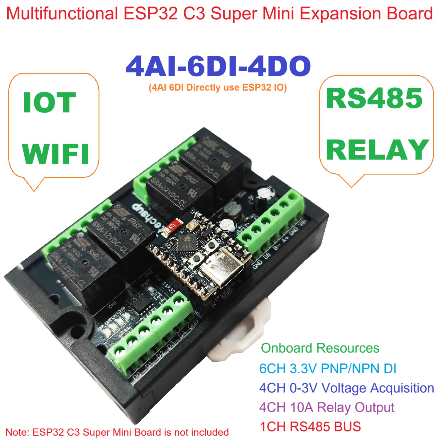 Ultimate ESP32 C3 Relay Module – Home Automation With Arduino recenzja i cena