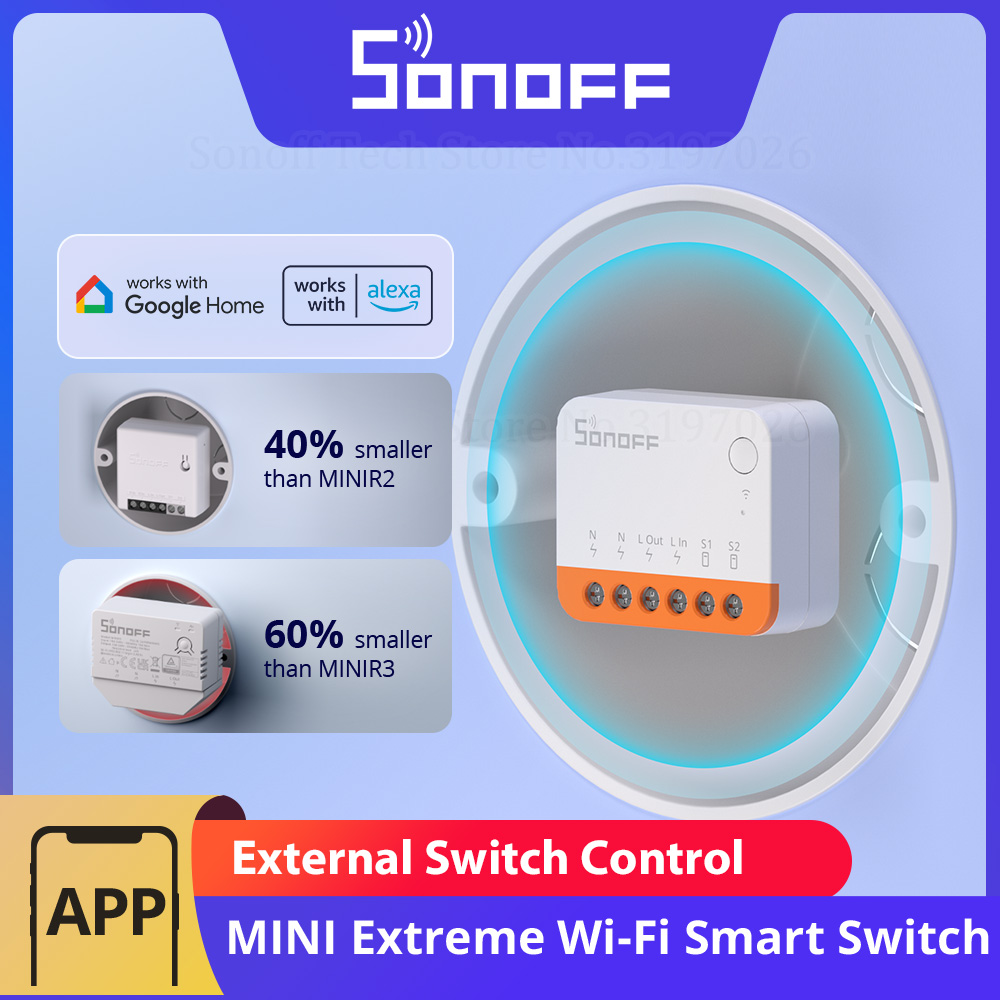 SONOFF MINIR4 Extreme Wi-Fi Sm – Sonoff Basic Switch recenzja i cena