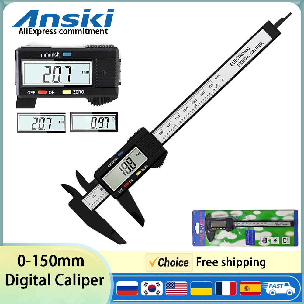 Vernier Caliper 0-150mm Digita – Home Automation System Diy recenzja i cena