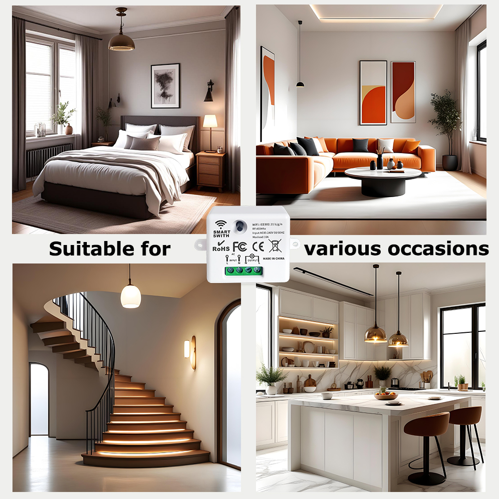Tuya WiFi Smart Light Switch 4 – Home Automation Industry recenzja i cena