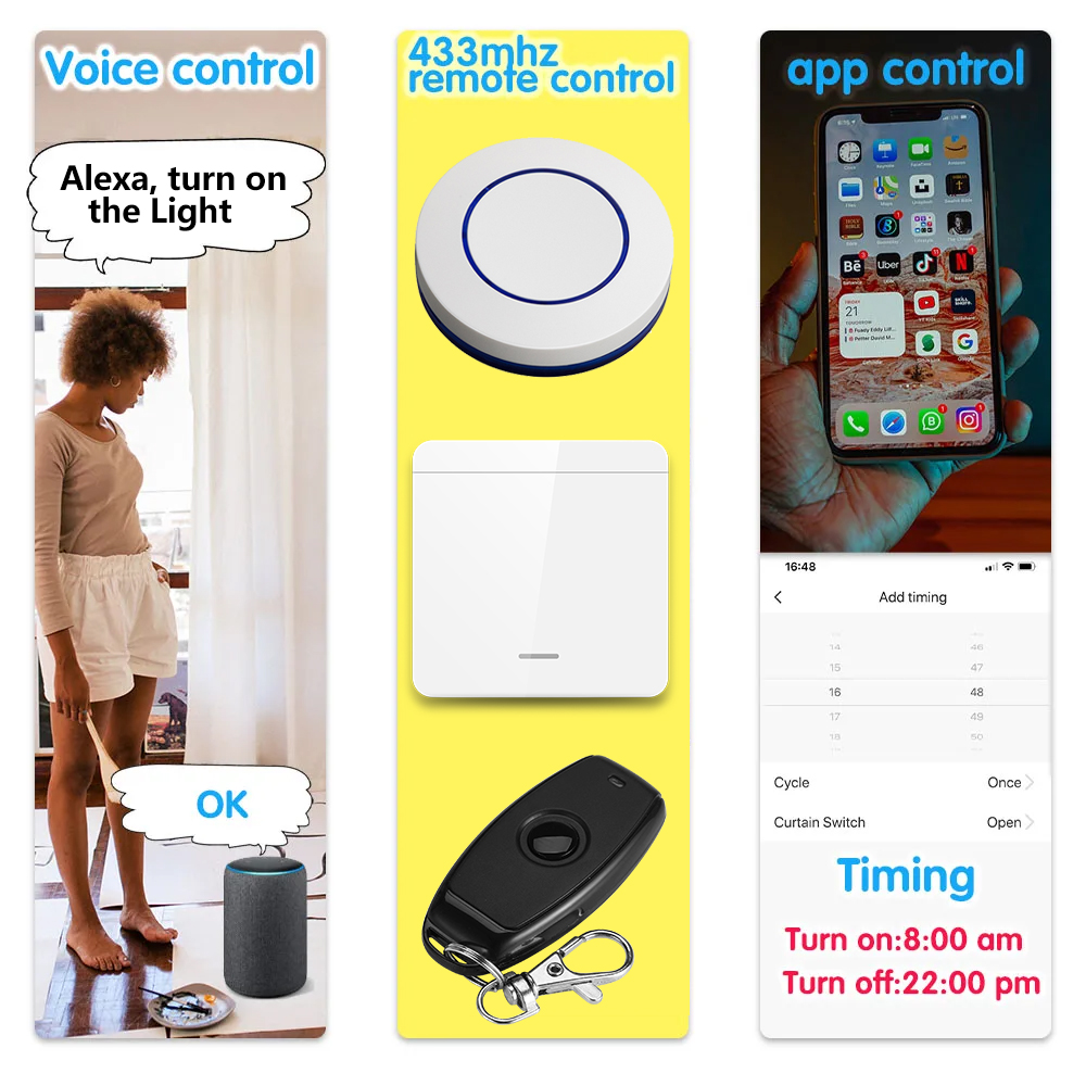 Tuya WiFi Smart Light Switch 4 – Home Automation Industry recenzja i cena