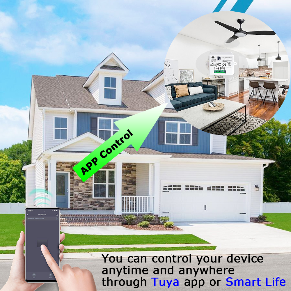 Tuya WiFi Smart Light Switch 4 – Home Automation Industry recenzja i cena