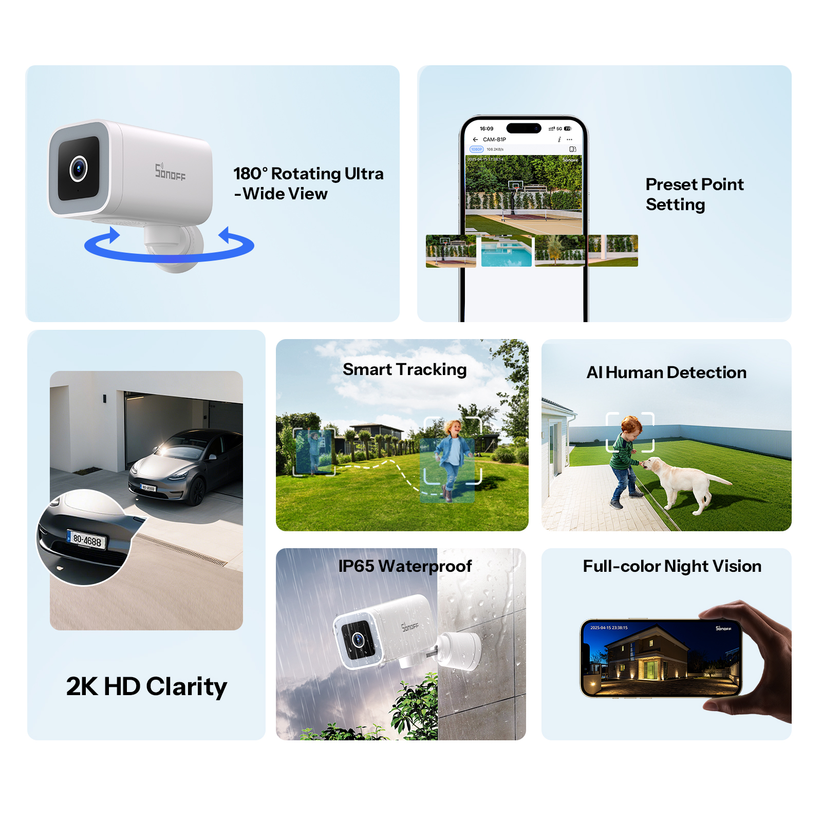 SONOFF CAM-B1P 2K HD Outdoor S – Sonoff Basic Switch recenzja i cena