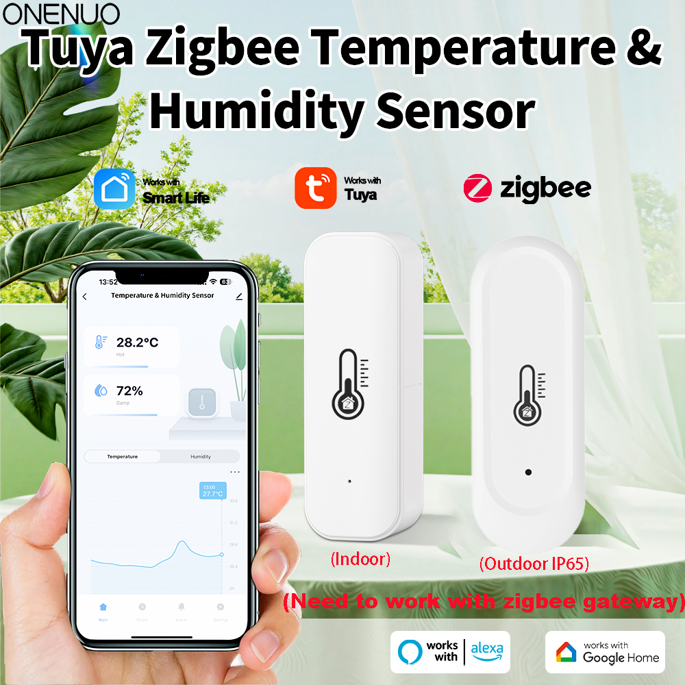 Tuya ZIgbee IP65 Waterproof Ou – Temperature Humidity Sensor recenzja i cena