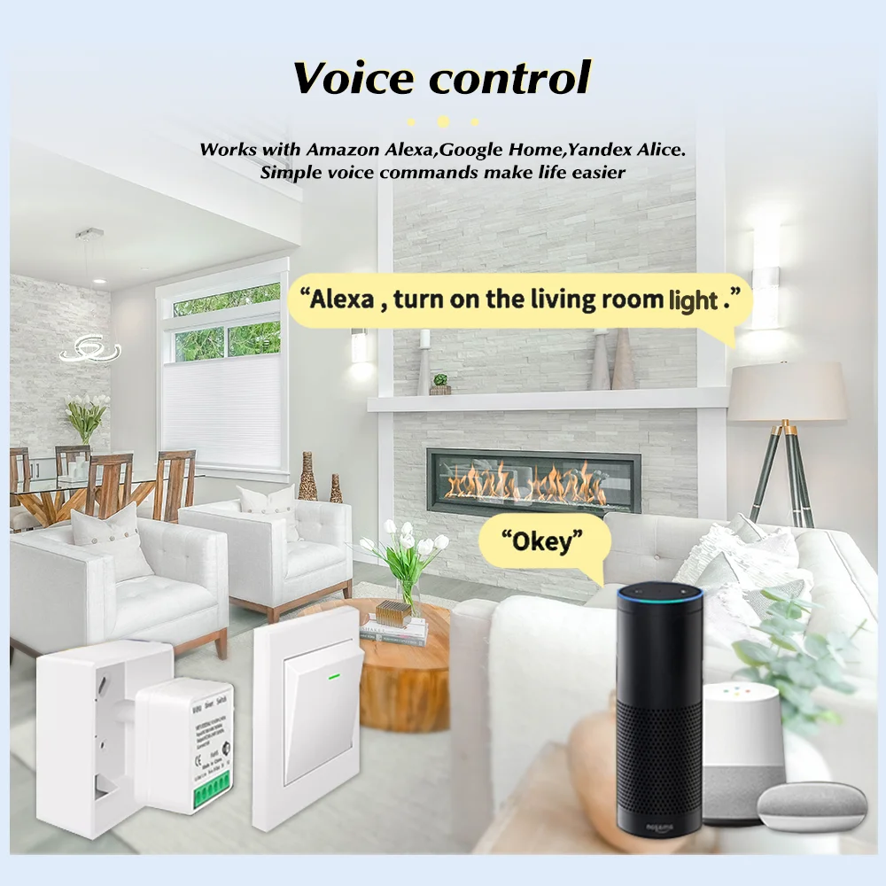 For Tuya Mini Smart WiFi Switc – Home Automation Technology recenzja i cena