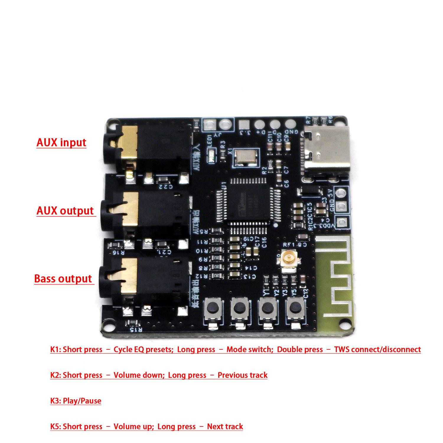Bluetooth DSP Tuning Module BP – Home Automation System Diy recenzja i cena