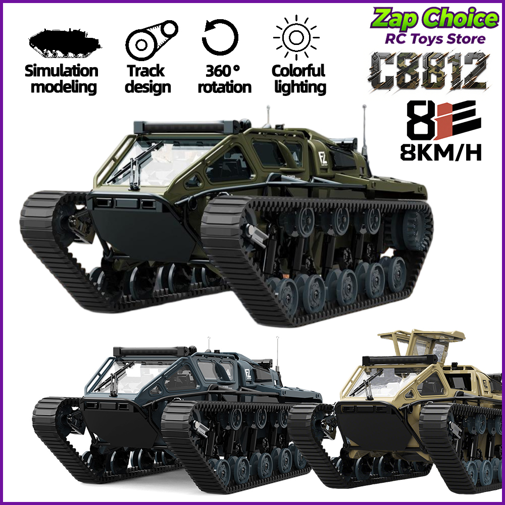 JJRC C8812 1/16 Tracked Tank R – Home Automation Tutorial recenzja i cena