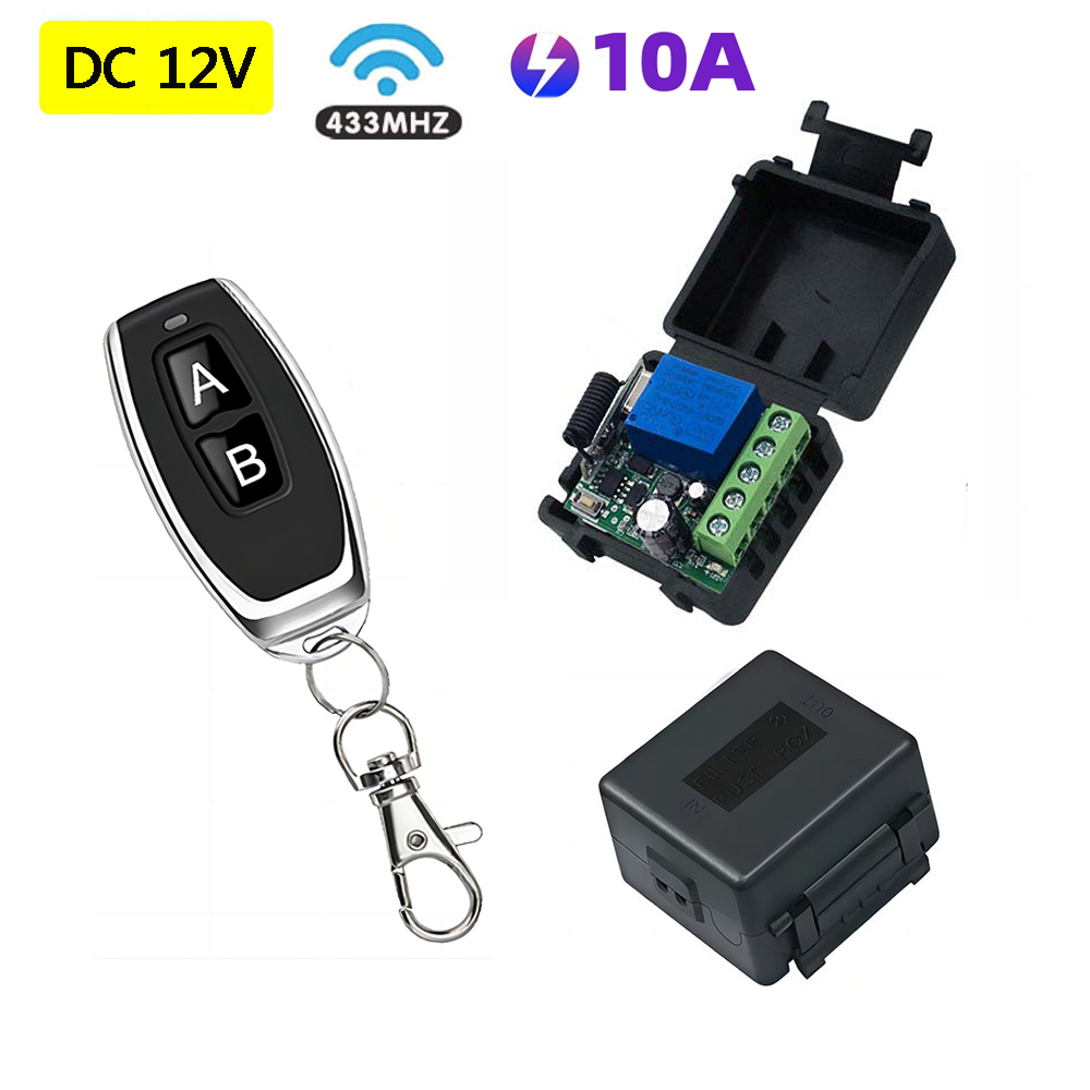 DC 12V 10A Relay Receiver Mini – 433Mhz Receiver Module recenzja i cena