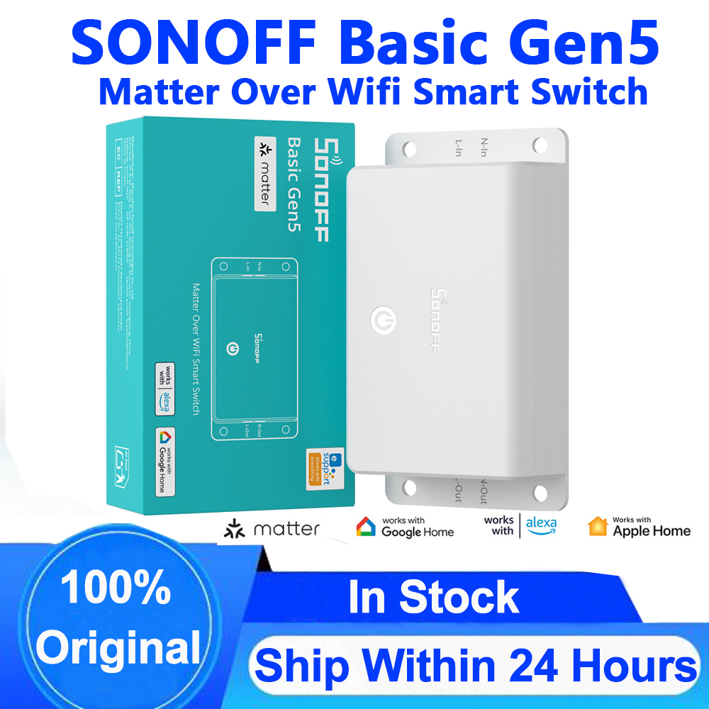 SONOFF Basic Gen5 Matter Over  – Sonoff Basic Switch recenzja i cena