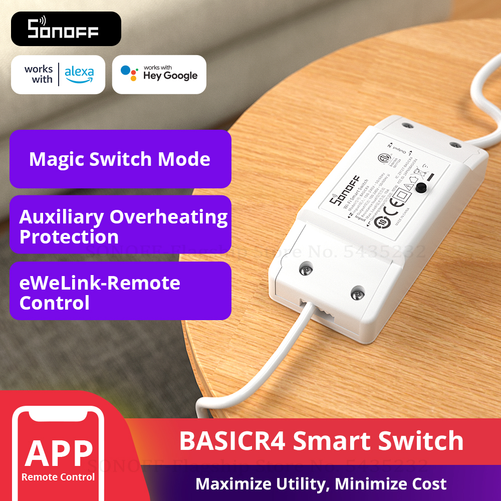SONOFF BASICR4 Wifi Switch Sma – Sonoff Basic Switch recenzja i cena
