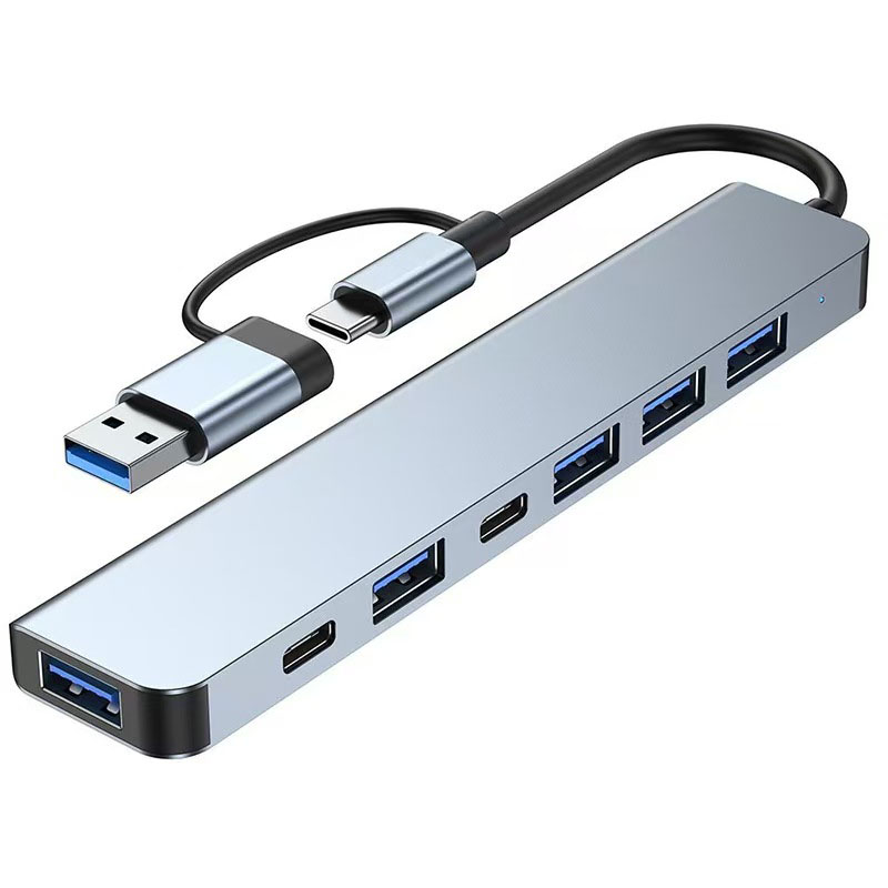 USB C Hub USB Splitter 8 in 1  – Home Assistant Sd recenzja i cena