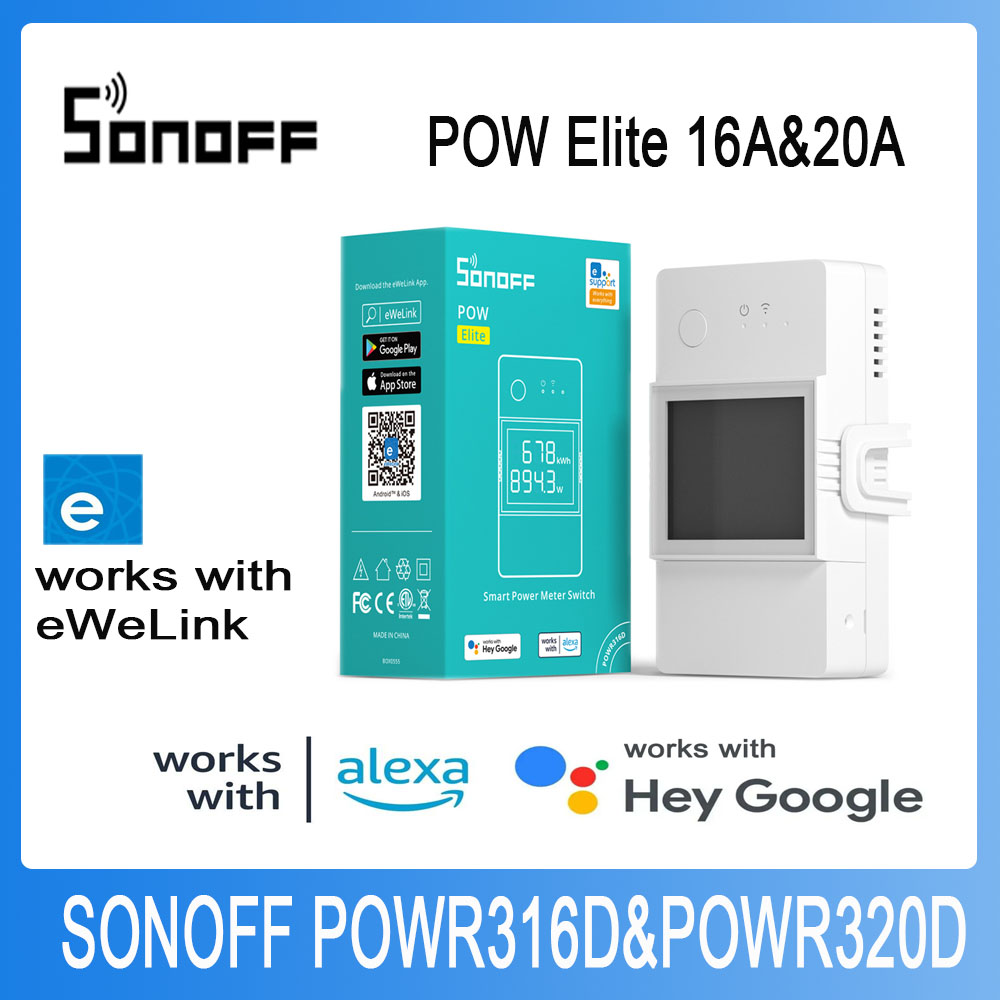 SONOFF Pow Elite Power Meter W – Sonoff Basic Switch recenzja i cena