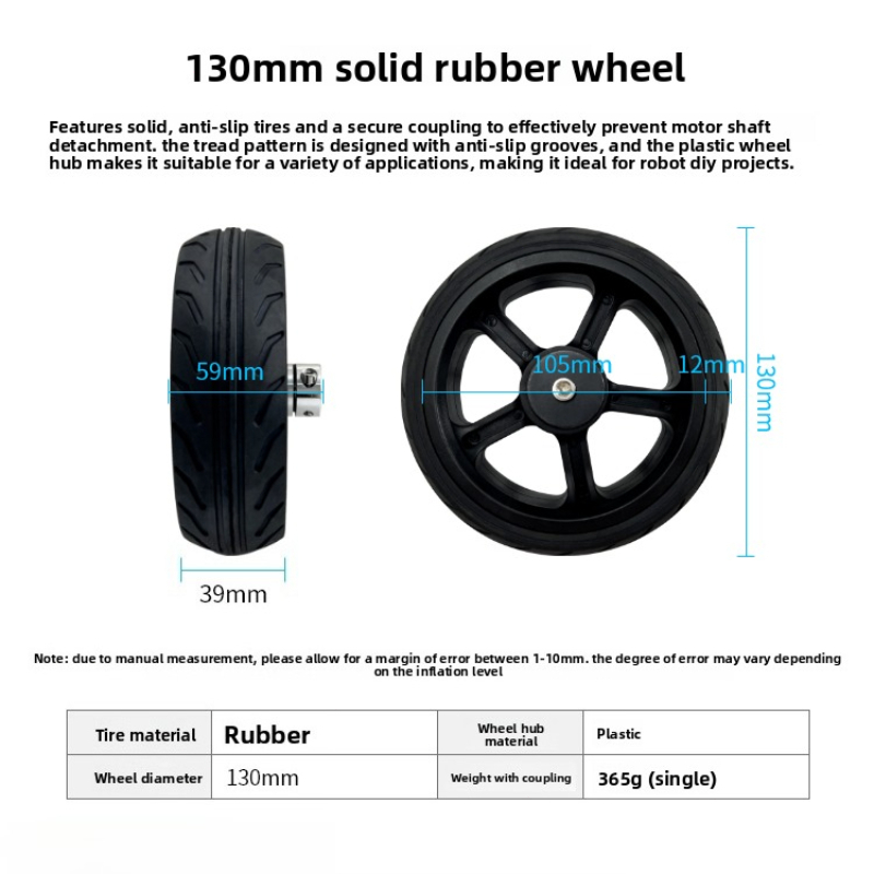 Smart Car Solid Rubber Wheel,  – Diy Automation recenzja i cena