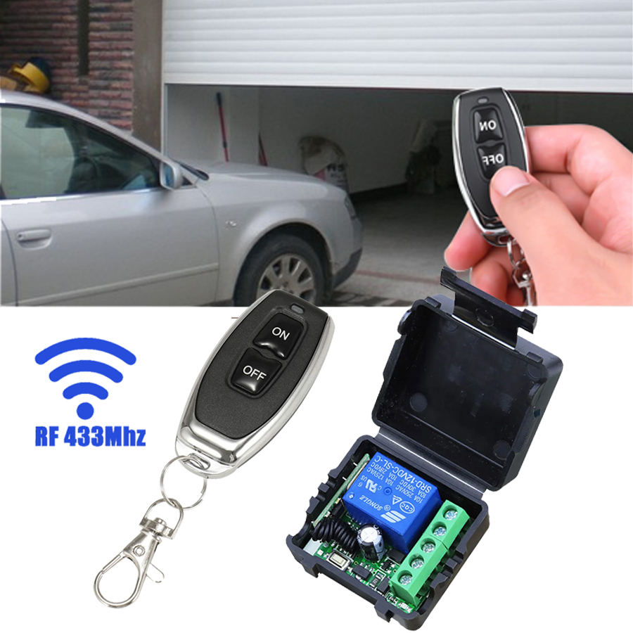 DC 12V Remote Control Smart Sw – 433Mhz Receiver Module recenzja i cena