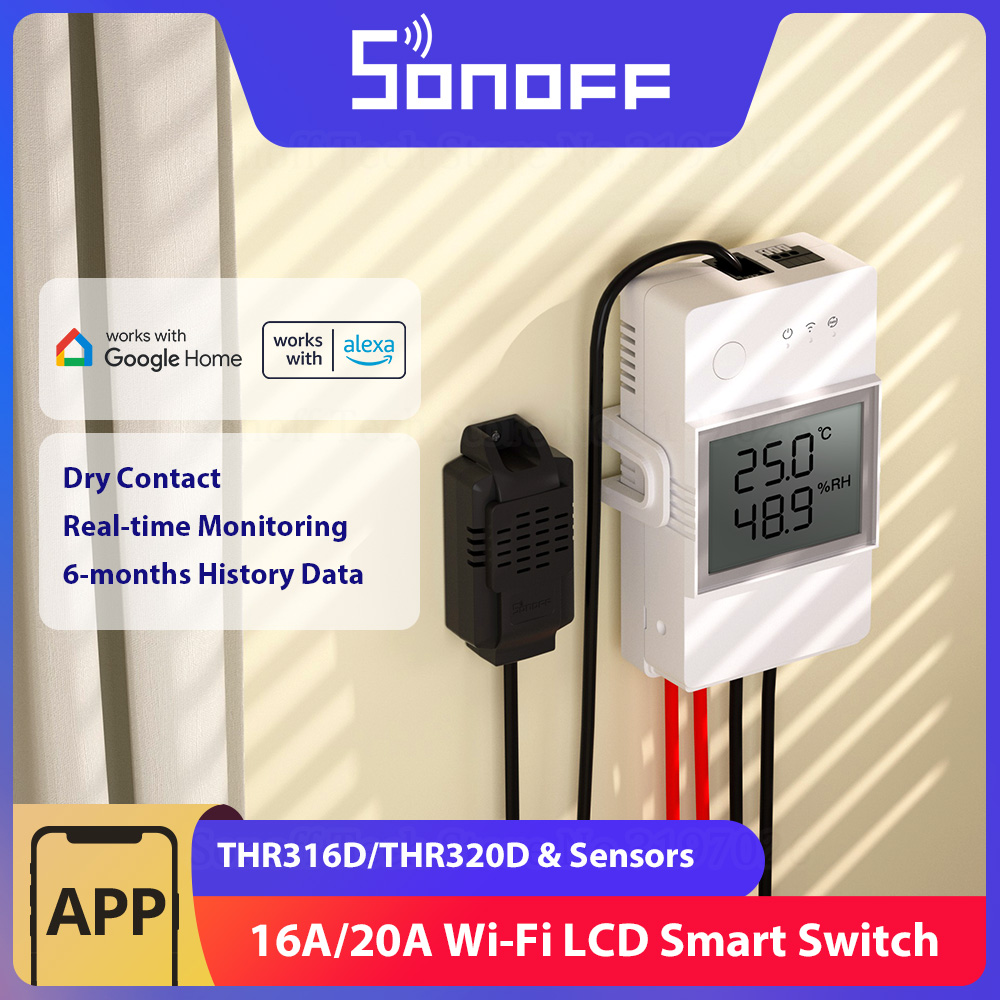SONOFF THR316D/THR320D Tempera – Sonoff Basic Switch recenzja i cena