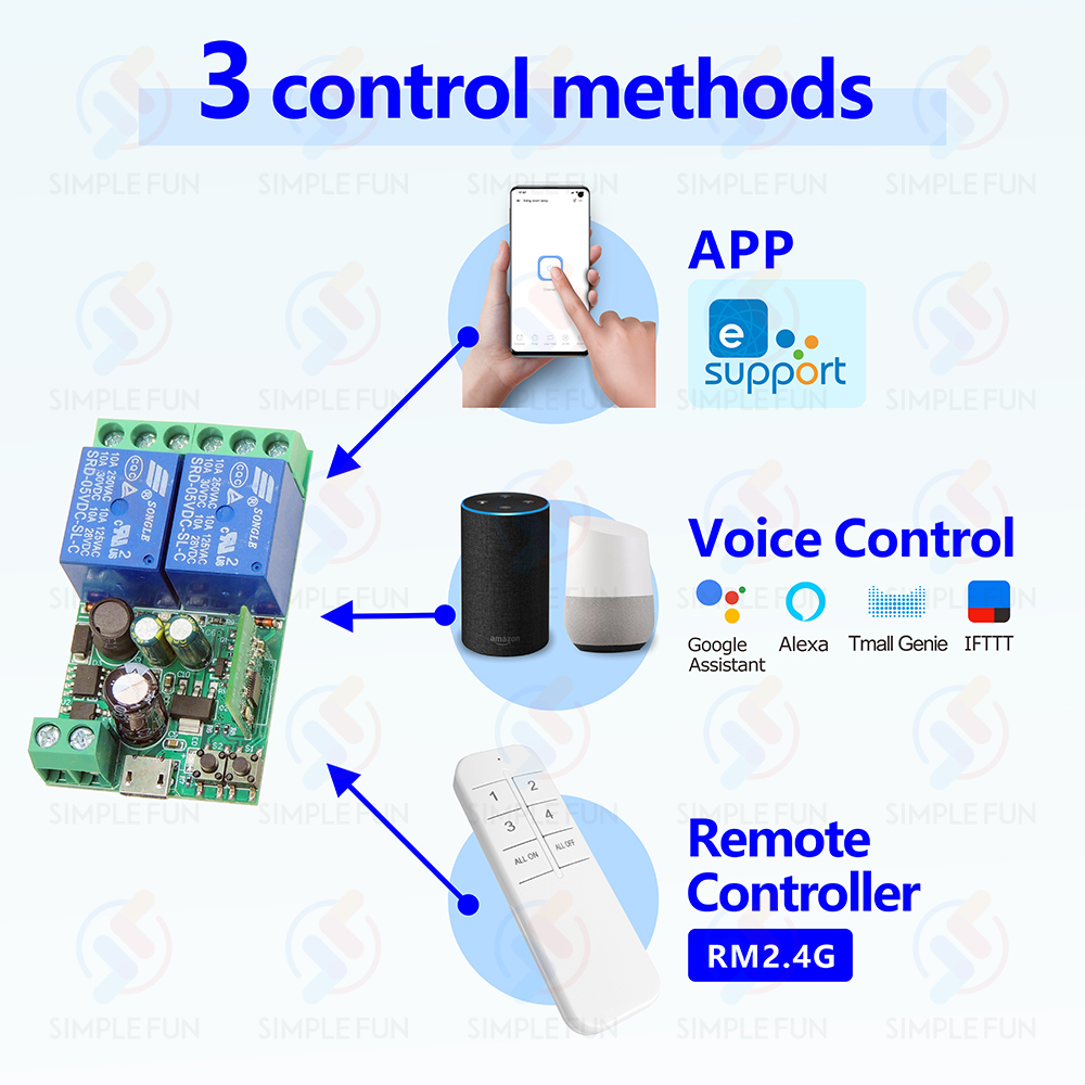 EWelink WiFi Smart Switch,DC 5 – Sonoff Basic Switch recenzja i cena