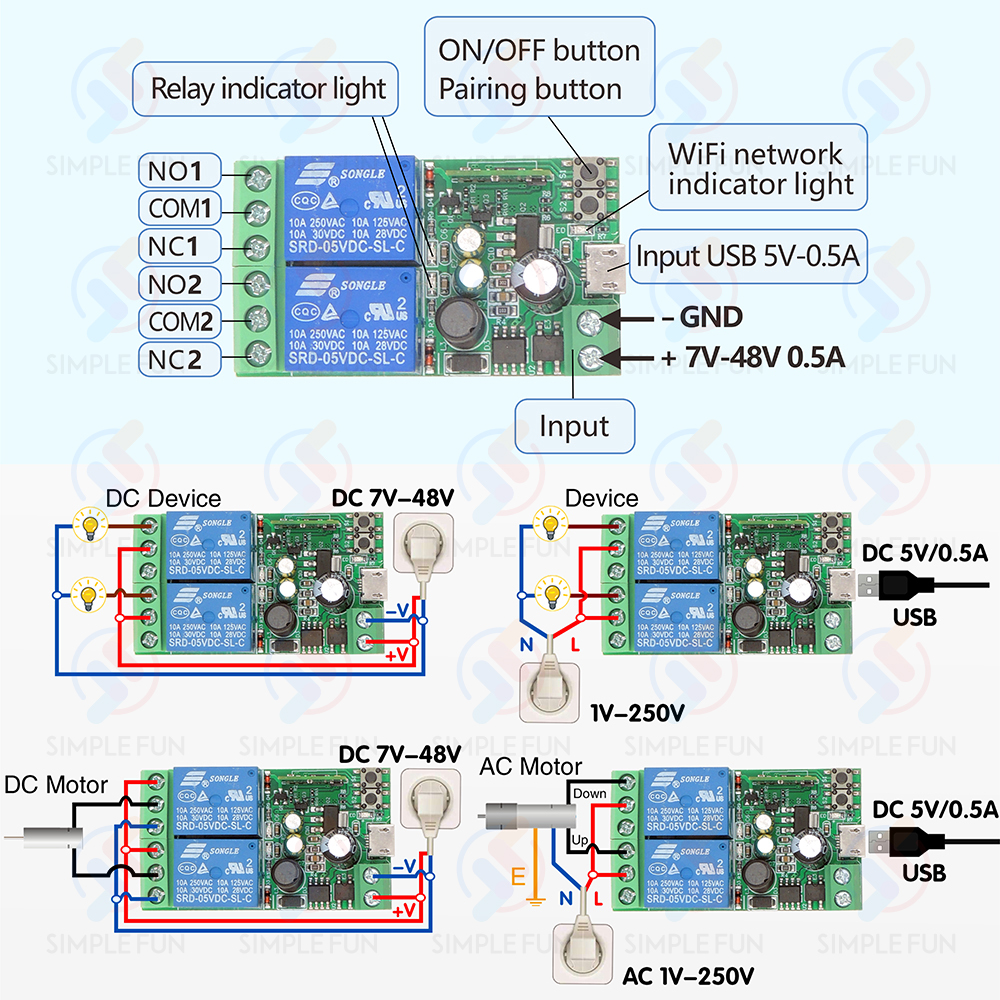 EWelink WiFi Smart Switch,DC 5 – Sonoff Basic Switch recenzja i cena