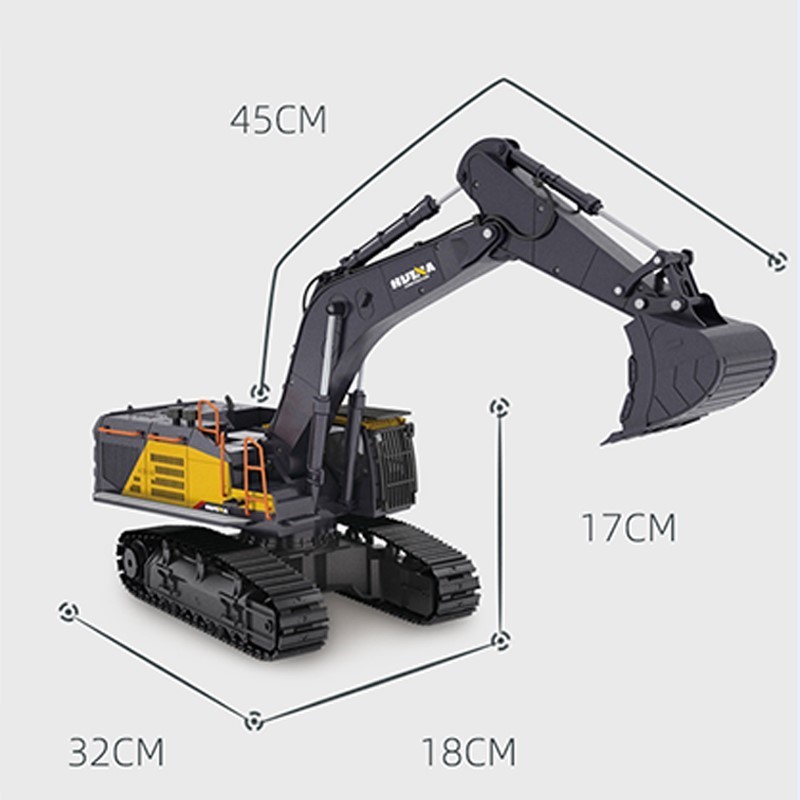 HUINA 1/14 1592 RTR Tracked RC – Home Automation Tutorial recenzja i cena