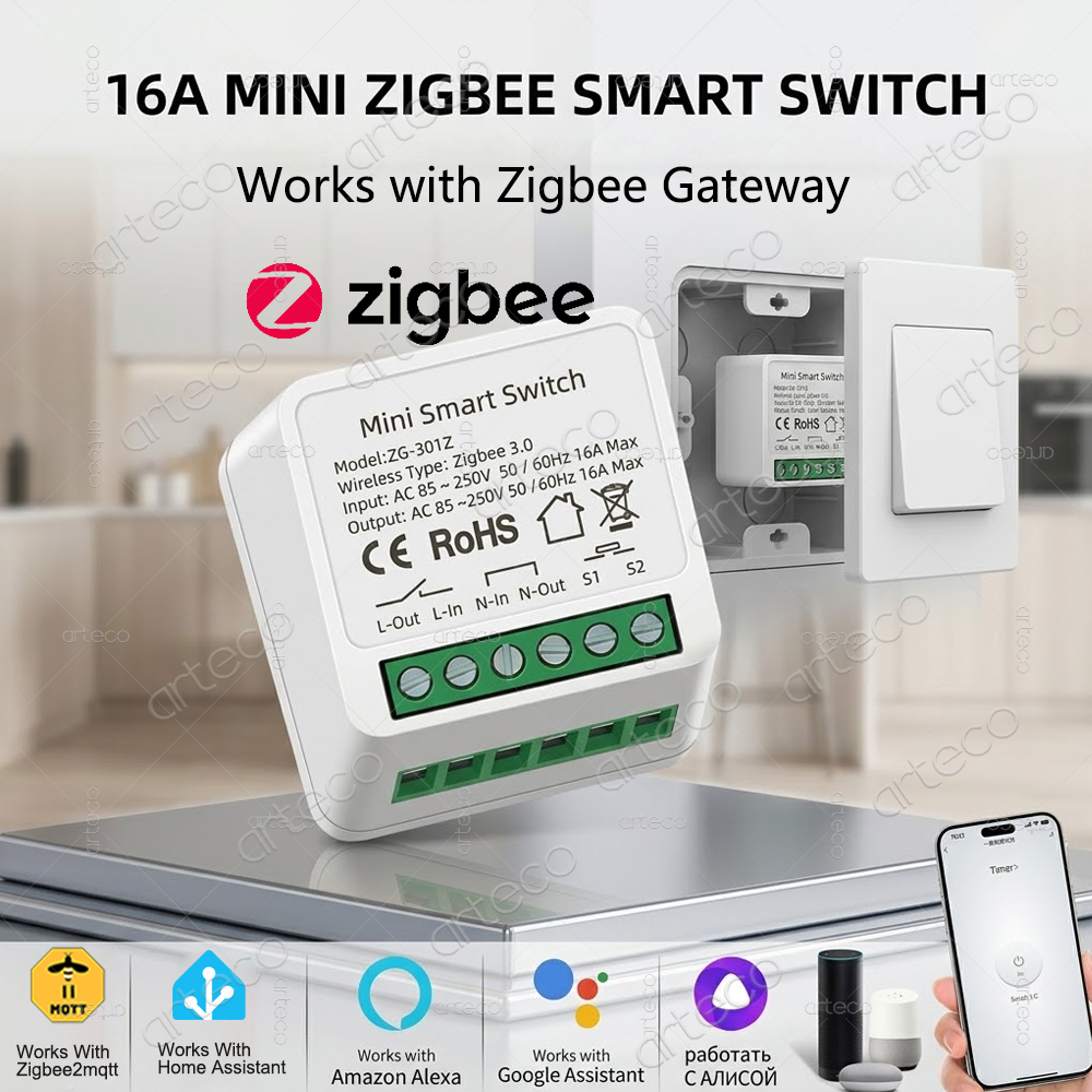 Mini Zigbee 3.0 Smart Switch 1 – Diy Home Automation Hub recenzja i cena