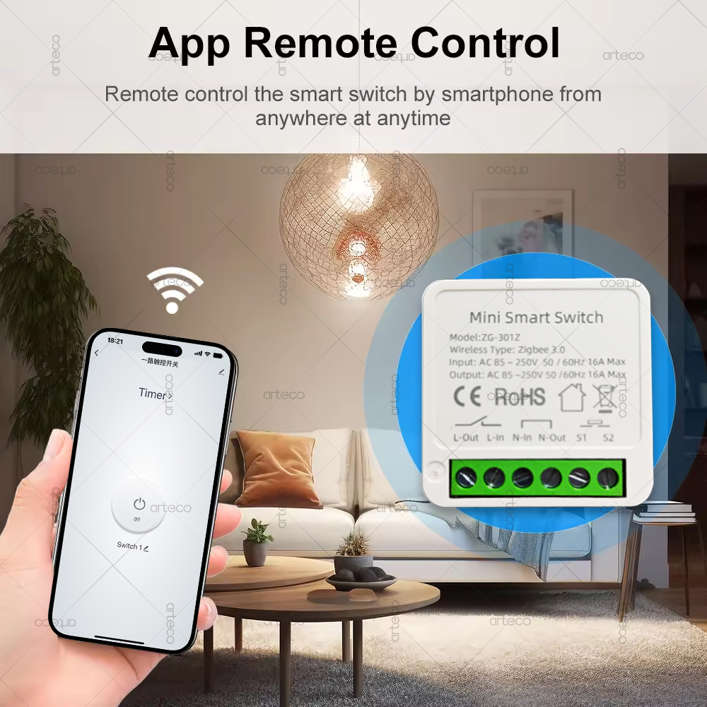 Mini Zigbee 3.0 Smart Switch 1 – Diy Home Automation Hub recenzja i cena