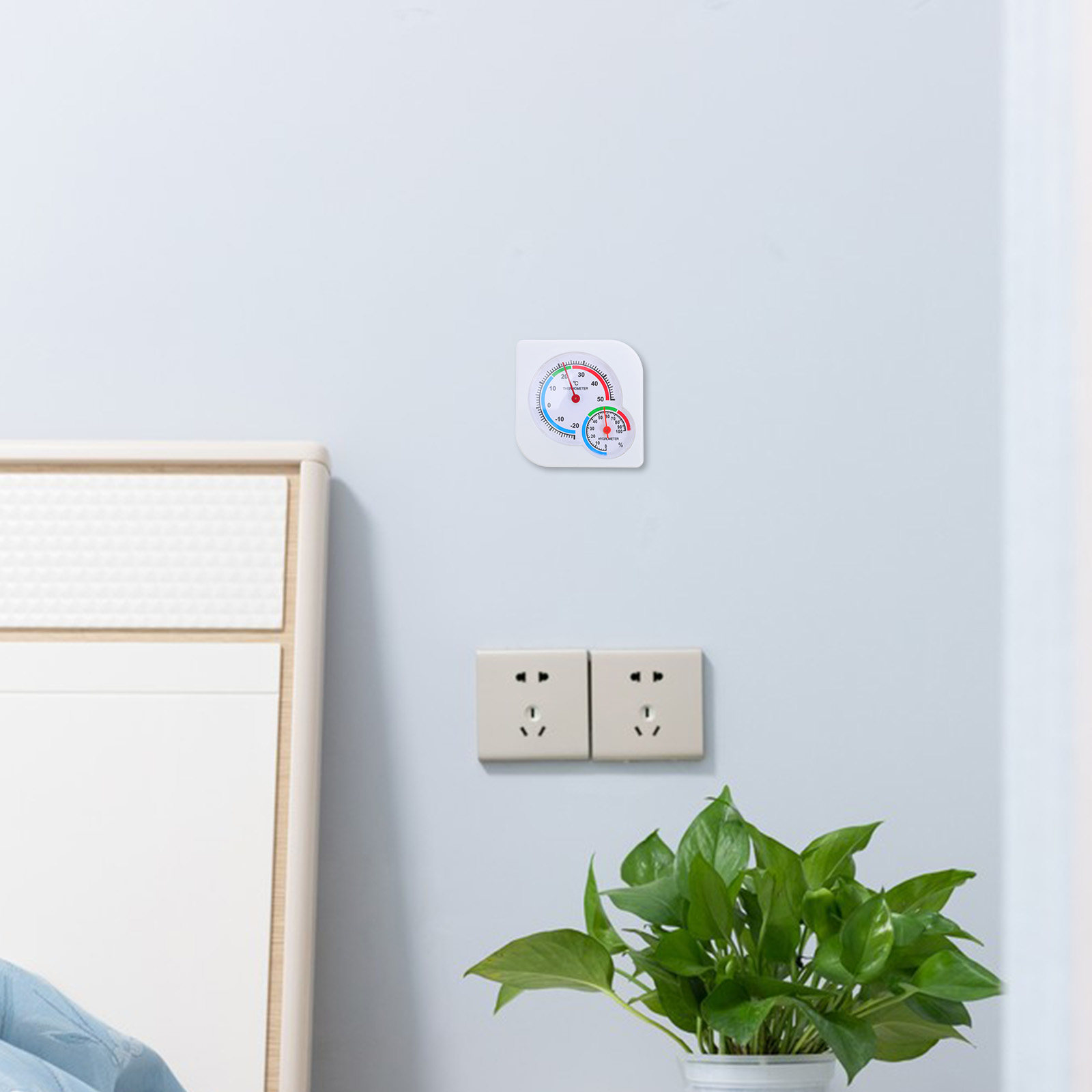 Indoor Outdoor Analog Hygromet – Temperature Humidity Sensor recenzja i cena